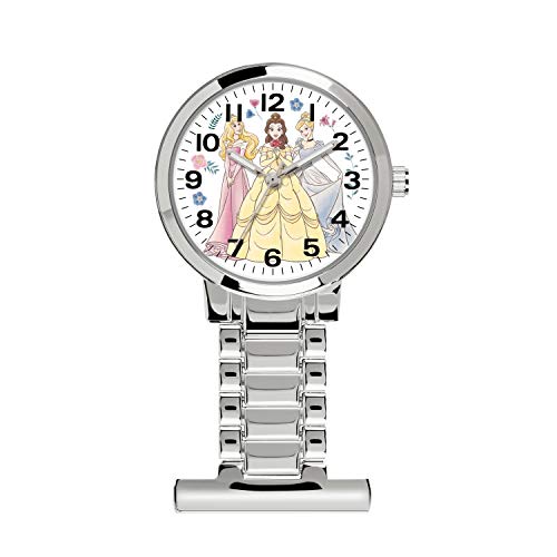Disney Princess Damen Analog Quarz Uhr mit Metall Armband PN3000ARG von Disney Princess