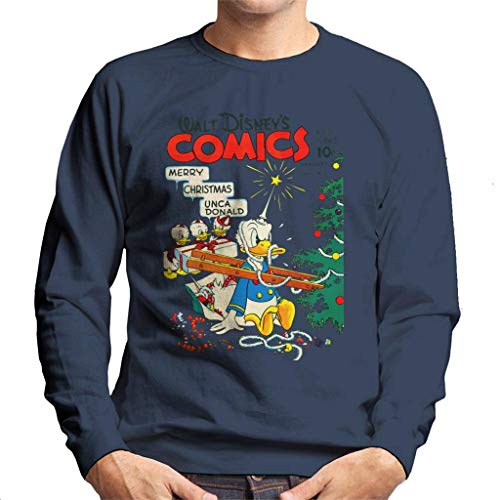 Disney Christmas Donald Duck Xmas Tree Chaos Men's Sweatshirt Disney Christmas Donald Duck Xmas Tree Chaos Men's Sweatshirt von Disney