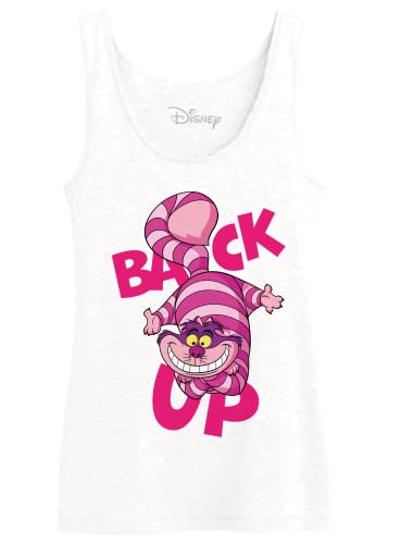 Disney Damen Wodalwotk023 Tanktop, weiß, M von Disney