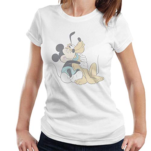 Disney Mickey Mouse Pluto Hug Women's T-Shirt von Disney