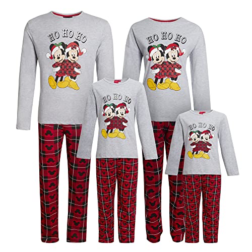 Disney Mickey Mouse Schlafanzug für Damen, Herren, Jungen, Mädchen, Damen, XL von Disney