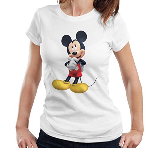 Disney Mickey Mouse Thinking Pose Women's T-Shirt von Disney