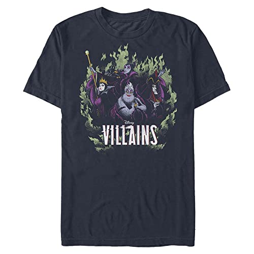 Disney Unisex Villains Children Of Mayhem Organic Short Sleeve T-shirt, Navy Blue, L Disney Unisex Villains Children Of Mayhem Organic Short Sleeve T-shirt, Navy Blue, L von Disney
