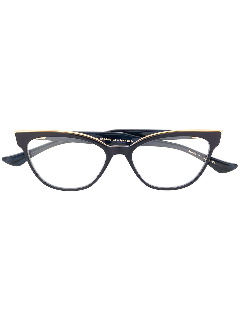 Dita Eyewear Brille im Cat-Eye-Design - Blau von Dita Eyewear