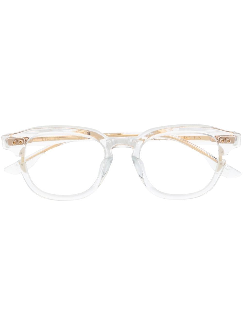 Dita Eyewear Transparente Lineus Brille - Weiß von Dita Eyewear