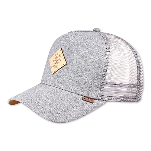 Djinns Trucker Cap HFT Cap Jersey Patch Heather Grey Hellgrau, Size:OneSize von Djinns