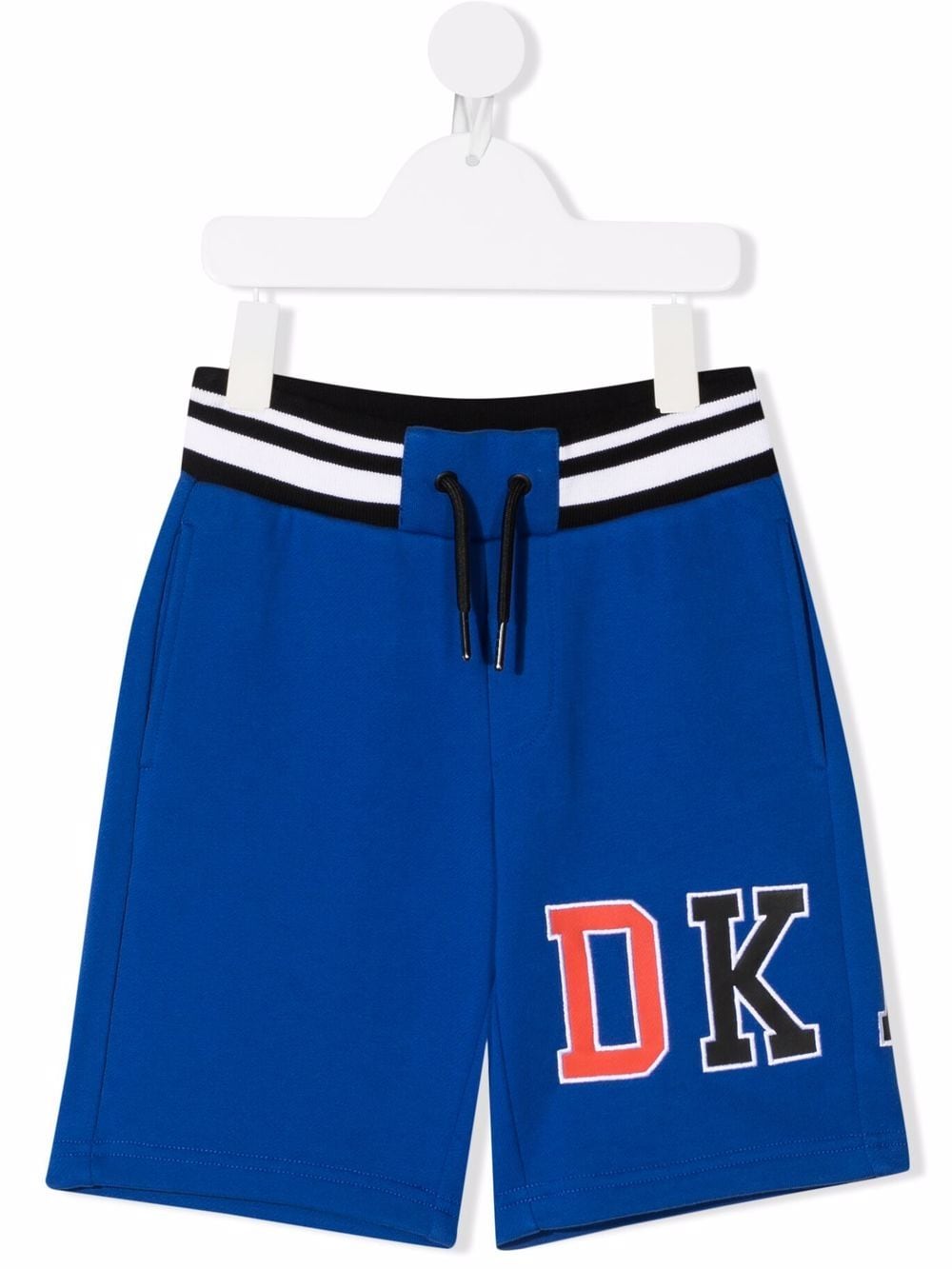 Dkny Kids Joggingshorts mit Logo-Stickerei - Blau von Dkny Kids