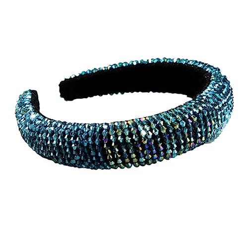 Damen Strass Stirnband Sparkly Kristall Einfache Haarband Haarband Haarband Mädchen Geschenk 2 von Dninmim