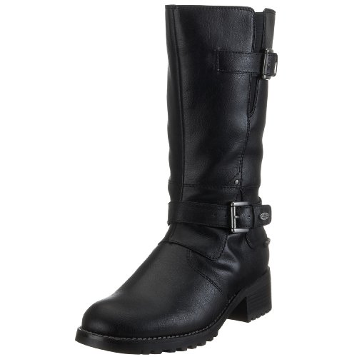 Dockers by Gerli 257002, Mädchen Stiefel, schwarz, (schwarz 1), EU 33 von Dockers by Gerli