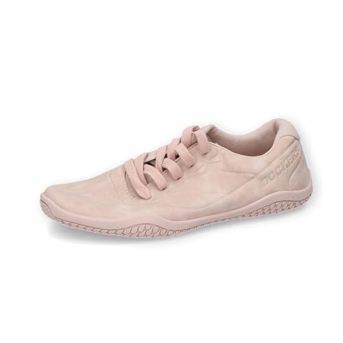 Dockers by Gerli Damen Low-Top Sneaker, Frauen Halbschuhe,Wechselfußbett,Freizeitschuhe,Turnschuhe,Laufschuhe,schnürschuhe,rosa,37 EU von Dockers by Gerli