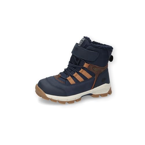 Dockers by Gerli Unisex - Erwachsene Combat Boots, Damen,Herren Stiefeletten,wasserabweisend,warm gefüttert,blau/Multi,35 EU Dockers by Gerli Unisex - Erwachsene Combat Boots, Damen,Herren Stiefeletten,wasserabweisend,warm gefüttert,blau/Multi,35 EU von Dockers by Gerli