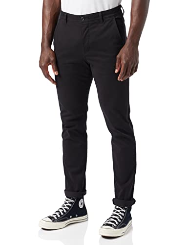 Dockers Herren Smart Supreme Flex Skinny Jeans, Schwarz, 32-34 EU von Dockers