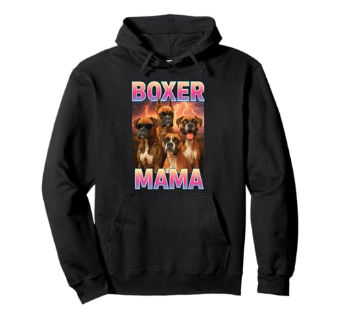 Boxer-Mama Pullover Hoodie Boxer-Mama Pullover Hoodie von Dog Mom Boxer Mom