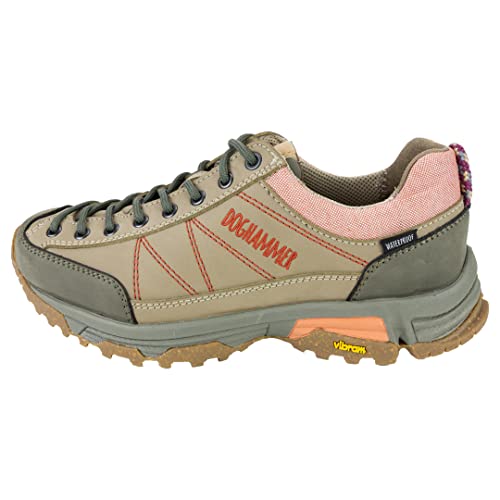 Doghammer Leichter Wanderschuh für Damen - bequem, robust & nachhaltig (orange, Numeric_41) von Doghammer