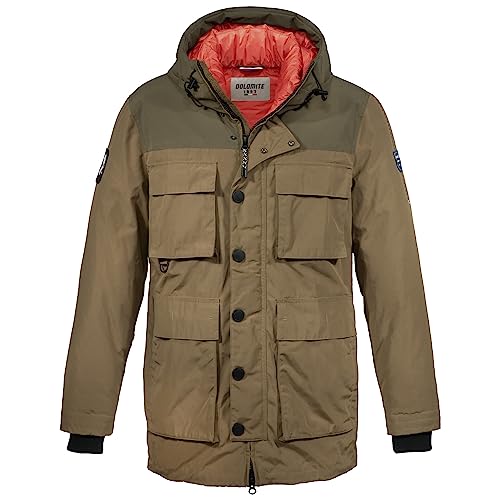 Dolomite Herren MS 1966 GROENLANDIA Parka, Oak Brown/Earth Brown, XXL von Dolomite