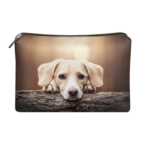 Dolyues Damen Clutch Tasche PU Leder Reißverschluss um Clutch Geldbörse Münzen/Bargeld/Kartenhalter Organizer, Labrador-Welpe, Einheitsgröße von Dolyues