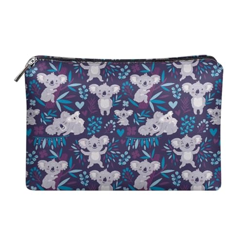 Dolyues Geldbörse für Frauen, Reißverschluss um Leder Clutch Bag Outdoor Kreditkartenhalter Organizer, Koala, Einheitsgröße von Dolyues