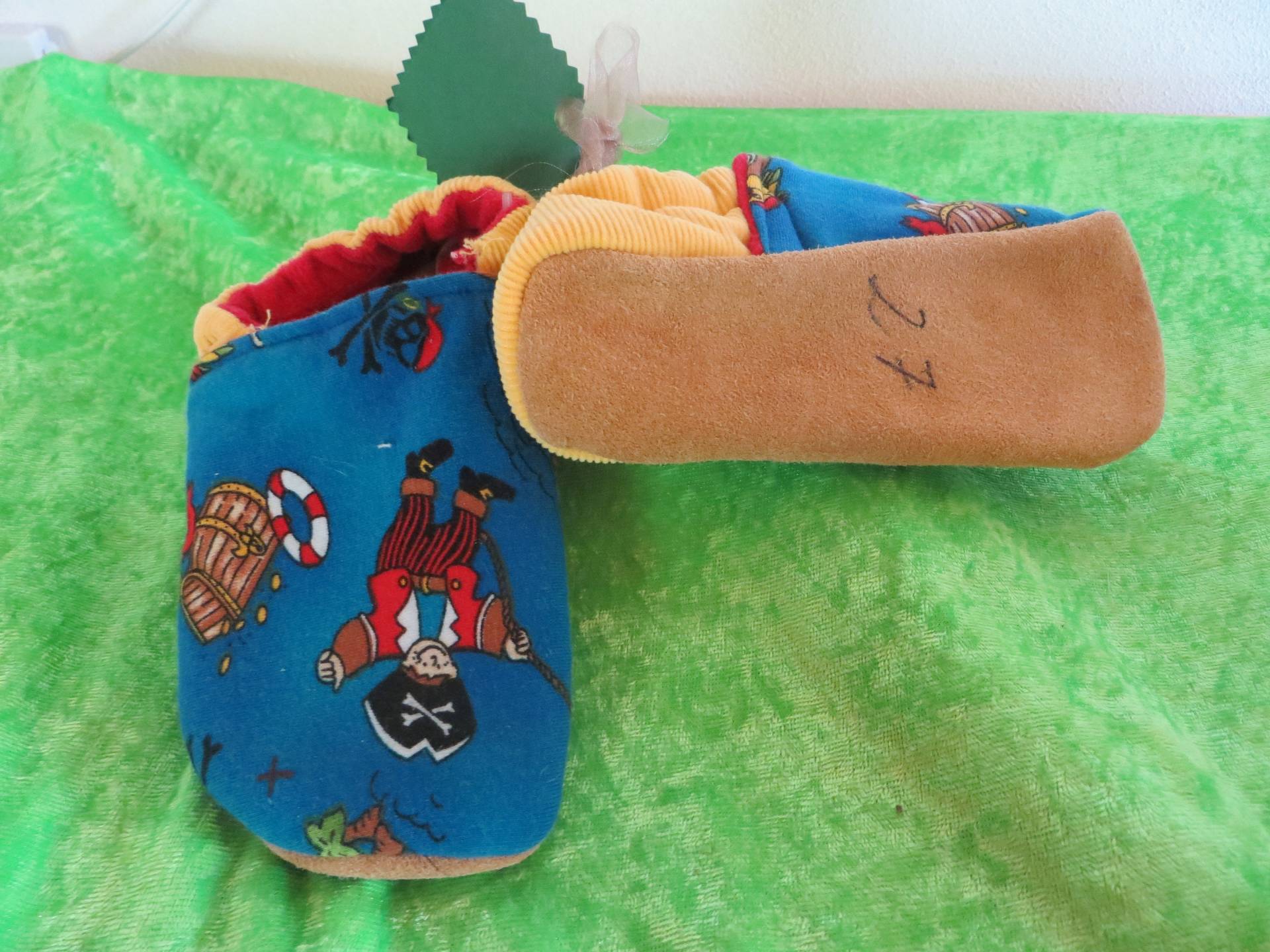 Puschen Schuhe Ahoi, in Größe 27, Kinder Hausschuhe, Krabbel - Lauflern von DonDeVille
