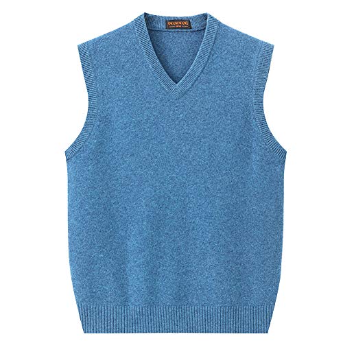 DongBao Herren Ärmellose Pullunder V-Ausschnitt Classic Business Sweater Gilet Strick Tanktop DongBao Herren Ärmellose Pullunder V-Ausschnitt Classic Business Sweater Gilet Strick Tanktop von DongBao