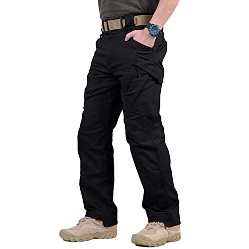 DongBao Wanderhose für Herren,Wasserabweisend,Cargo Hose für Reisen, Stretch,Arbeitshose,Outdoor,Leicht von DongBao