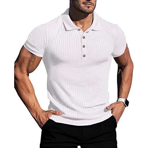 Gym Herren Fitness Kurzarm Shirt Slim Fit Männer Bodybuilder Trainingsshirt T-Shirt Sportshirt - Laufshirt Bekleidung von DongBao