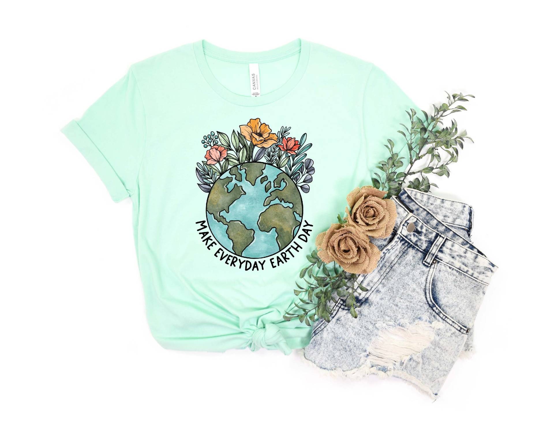 Make Everyday Earth Day Shirt, 2022, Save The Mutter Erde 22. April Shirt von DonkeyMonkeyDesign