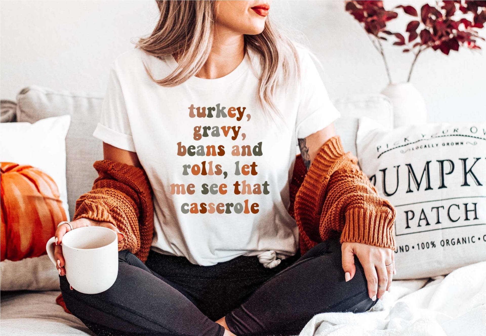 Thanksgiving-Shirt, Lustiges Thanksgiving-Dinner-Shirt, Thanksgiving-Familien-Shirts, Thanksgiving-Crew-Shirt, Herbst-Shirt von DonkeyMonkeyDesign