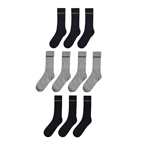 Donnay Herren 10er Pack Socken Dark Asst 41-46 von Donnay