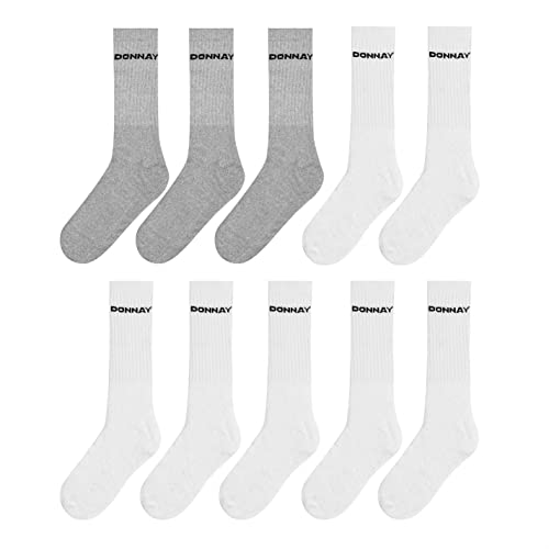 Donnay Herren 10er Pack Socken Weiß 41-46 von Donnay