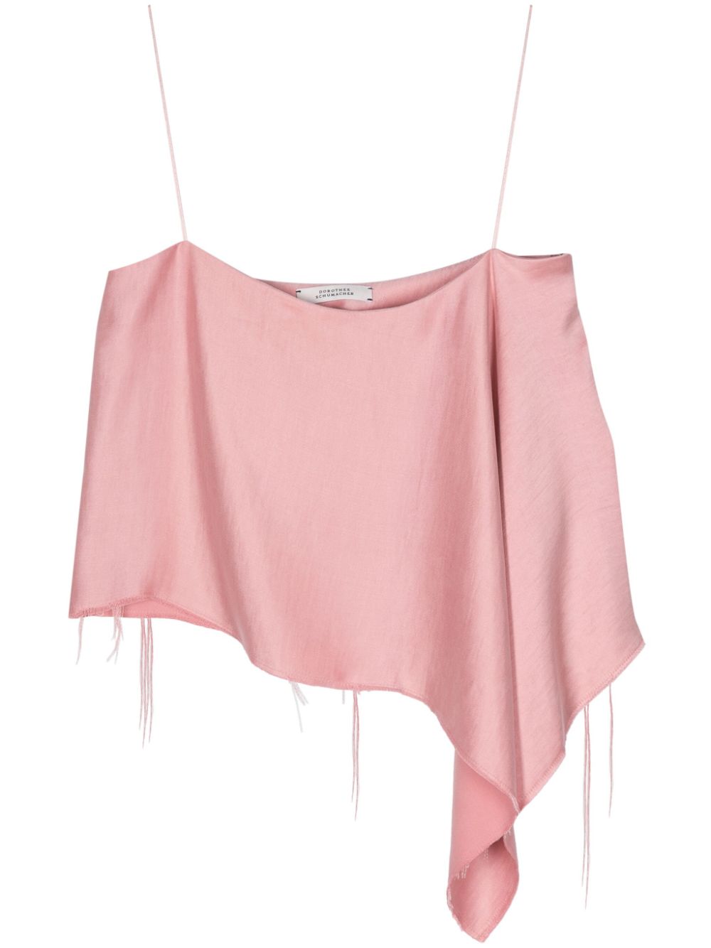 Dorothee Schumacher Asymmetrisches Tanktop - Rosa von Dorothee Schumacher