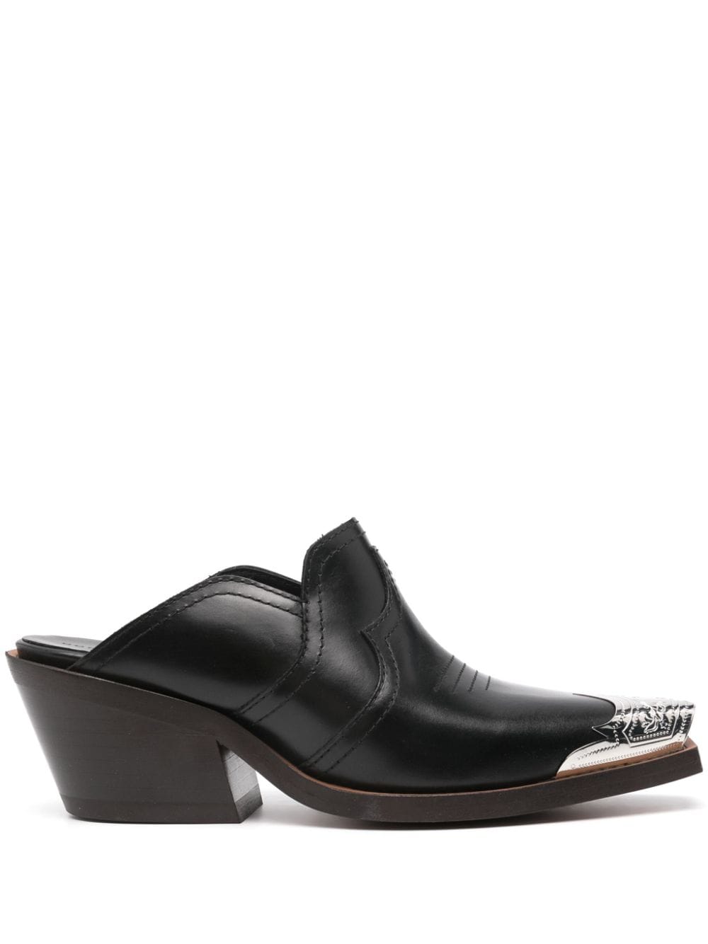 Dorothee Schumacher Western Coolness Mules 50mm - Schwarz von Dorothee Schumacher