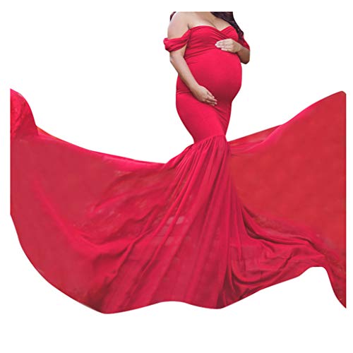 Doublehero Damen Umstandskleid Schulterfrei Frauen Schwangere Fotografie Requisiten Schulterfrei Ärmelloses Umstandskleid Kleid Festlich Damen Schwarz Doublehero Damen Umstandskleid Schulterfrei Frauen Schwangere Fotografie Requisiten Schulterfrei Ärmelloses Umstandskleid Kleid Festlich Damen Schwarz von Doublehero