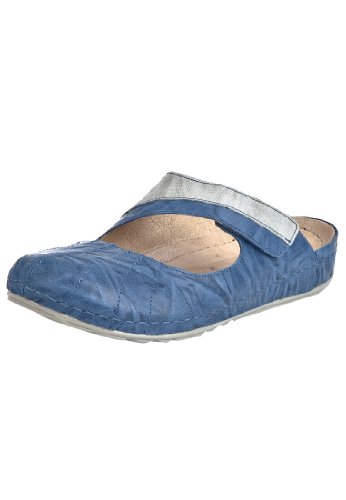 Dr. Brinkmann Damen 700737 Pantoletten, Blau (Jeans/grau 5), 37 von Dr. Brinkmann