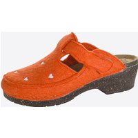 Witt Damen Hausschuh, orange von Dr. Feet