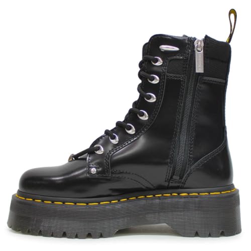 DR. MARTENS Unisex 8 Eye Boots, Black Buttero & Black 100% Recycled Da Pk Mesh, 39 EU von Dr. Martens