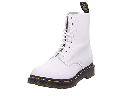 Dr. Martens 8 Eye Boot Springerstiefel, Optical White Virginia, 39 EU von Dr. Martens