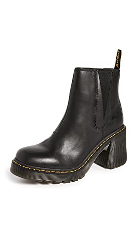 Dr. Martens Mädchen Spence Mode-Stiefel, Black Sendal, 38 EU von Dr. Martens