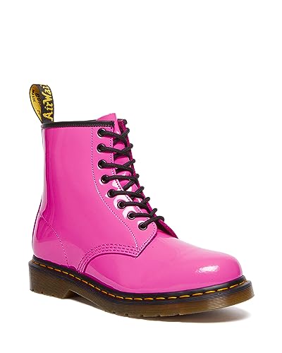 Dr. Martens Unisex-Erwachsene 1460 Patent Lamper Fashion Boot, Thrift Pink, 41 EU von Dr. Martens