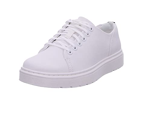 DR. MARTENS Herren 6 Eye Shoe Sneaker, White 10 Oz Canvas, 43 EU von Dr. Martens