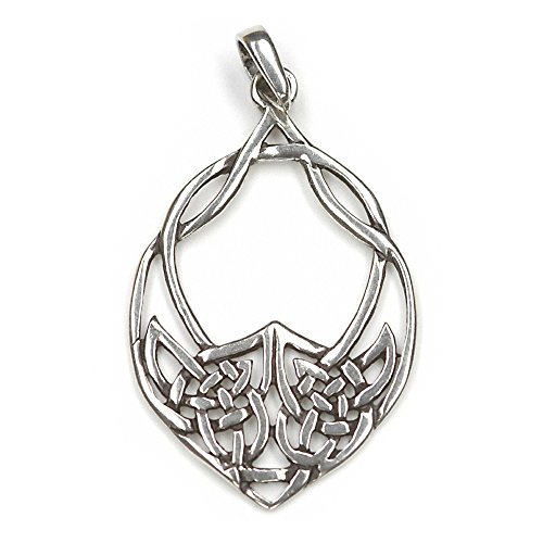 Drachensilber Keltischer Schmuck Anhänger Kelten Symbol Knotenmuster 925 Sterling Silber keltischer Schmuckanhänger Frauen Mädchen von Drachensilber