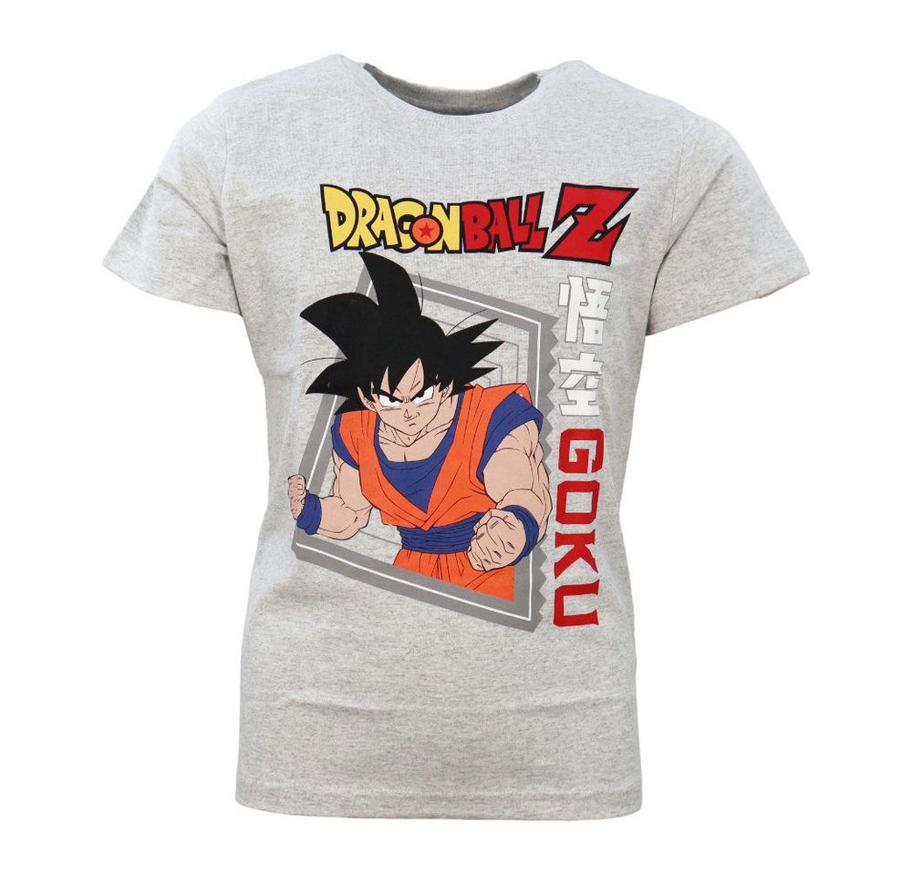 Dragon Ball Print-Shirt Anime Dragonball Super Goku Jungen kurzarm T-Shirt Shirt Gr. 104-152, Baumwolle von Dragon Ball