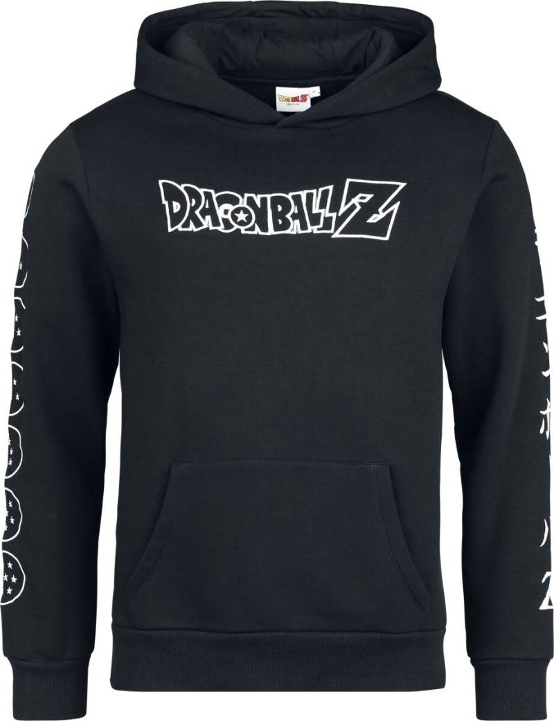 Dragon Ball Z - Logo Lineart Kapuzenpullover schwarz in S von Dragon Ball