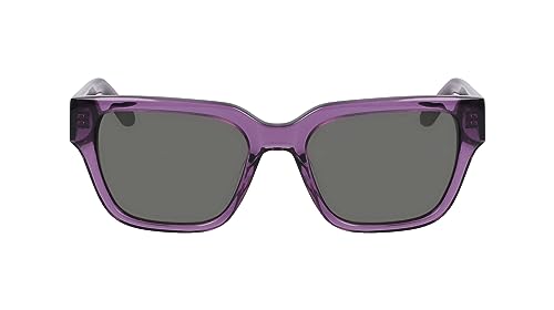 Dragon Unisex Rowan Sonnenbrille, Glänzende Staubige Traube mit Rauchglas, Einheitsgröße von Dragon