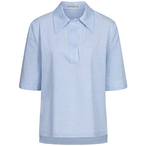 Drykorn Bluse Dorith aus Baumwolle 40 Hellblau von Drykorn