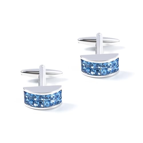 Dsnyu Manschettenknöpfe Herren, Silber Manschettenknöpfe Rechteck Zirkonia Quadratische Form Hemd Anzug Schmuck für Geburtstag Hochzeit Dsnyu Manschettenknöpfe Herren, Silber Manschettenknöpfe Rechteck Zirkonia Quadratische Form Hemd Anzug Schmuck für Geburtstag Hochzeit von Dsnyu