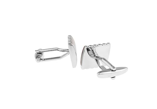 Manchettenknoepfe Herren Rosa, Cufflinks Men Set Rechteckig Hemd Anzug Schmuck für Geburtstag Hochzeit von Dsnyu