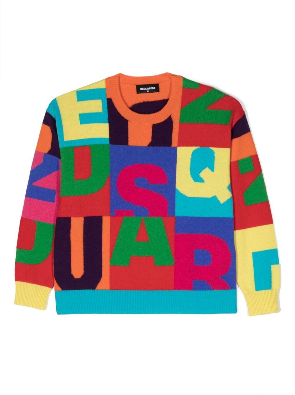 Dsquared2 Kids Pullover mit Logo-Print - Blau von Dsquared2 Kids