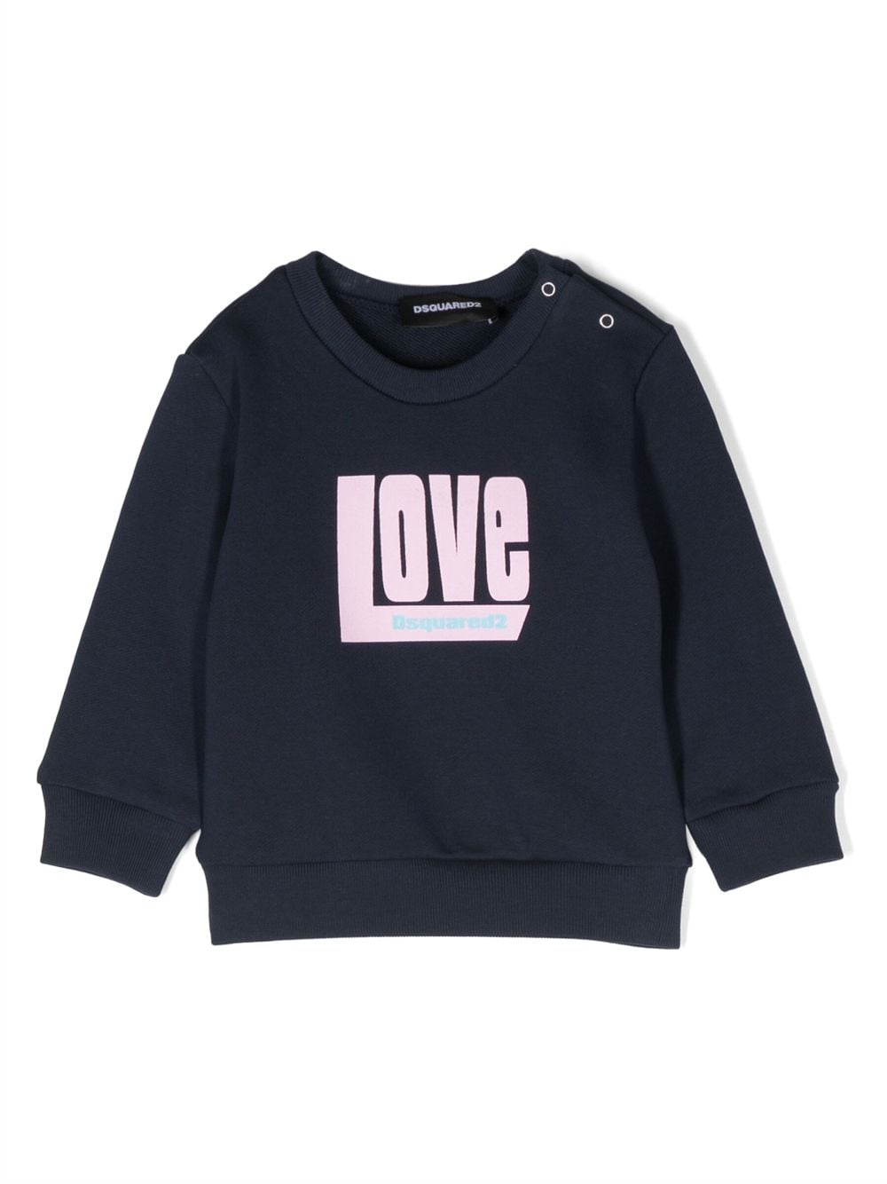 Dsquared2 Kids Sweatshirt mit Slogan-Print - Blau von Dsquared2 Kids