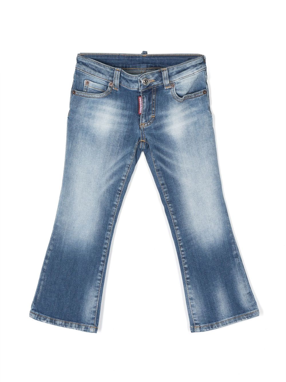 Dsquared2 Kids Jeans im Five-Pocket-Design - Blau von Dsquared2 Kids