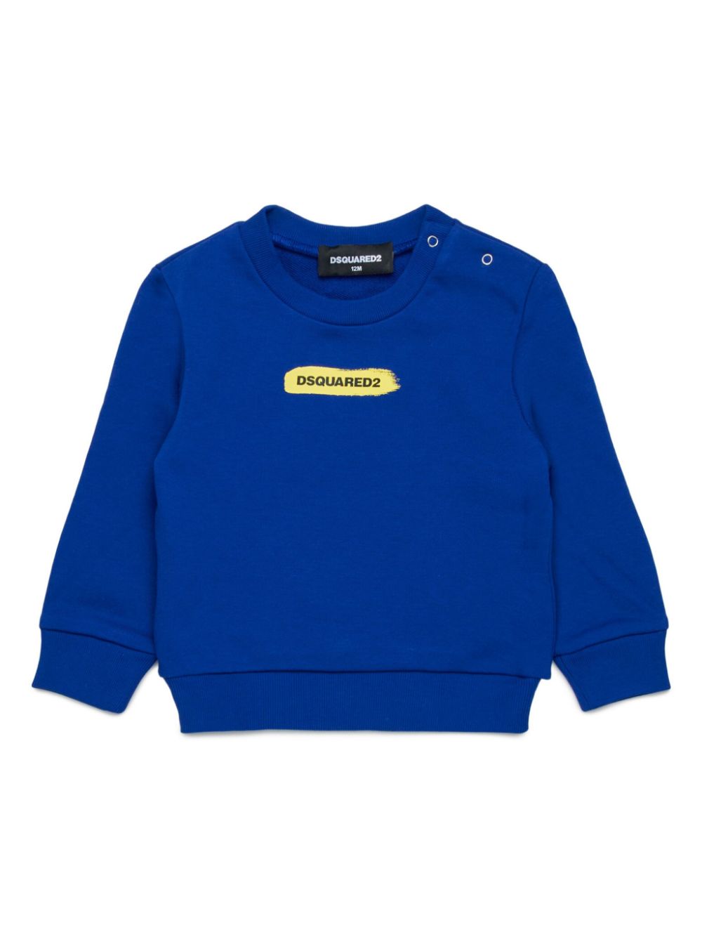 Dsquared2 Kids Sweatshirt mit Logo-Print - Blau von Dsquared2 Kids